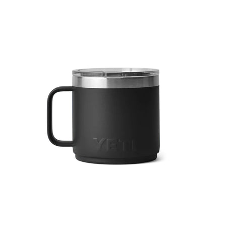 YETI | Rambler® 14 oz (414 ml) Stackable Mug With DuraSip™ Ceramic Lining | Black