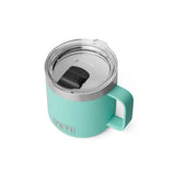 YETI | Rambler® 14 oz (414 ml) Stackable Mug With DuraSip™ Ceramic Lining | Seafoam