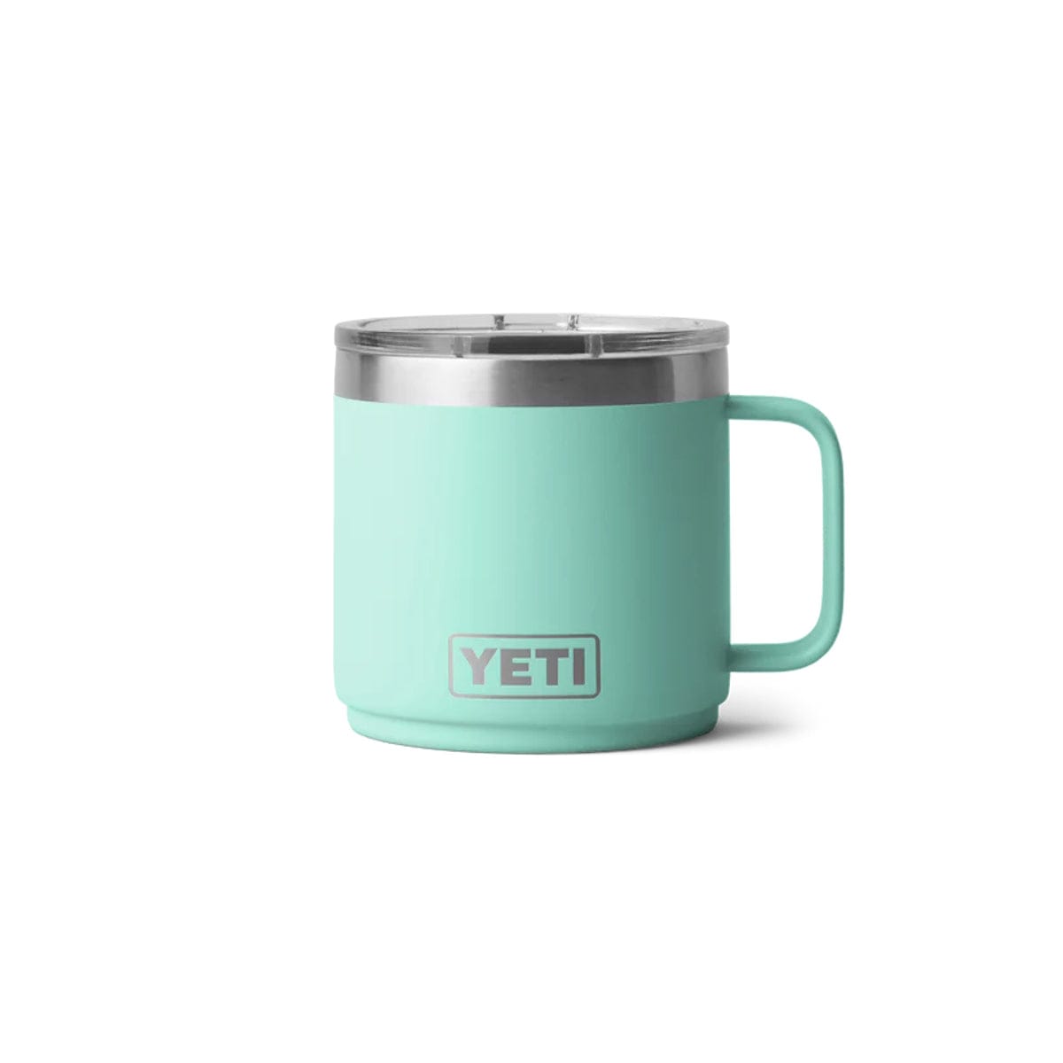 YETI | Rambler® 14 oz (414 ml) Stackable Mug With DuraSip™ Ceramic Lining | Seafoam