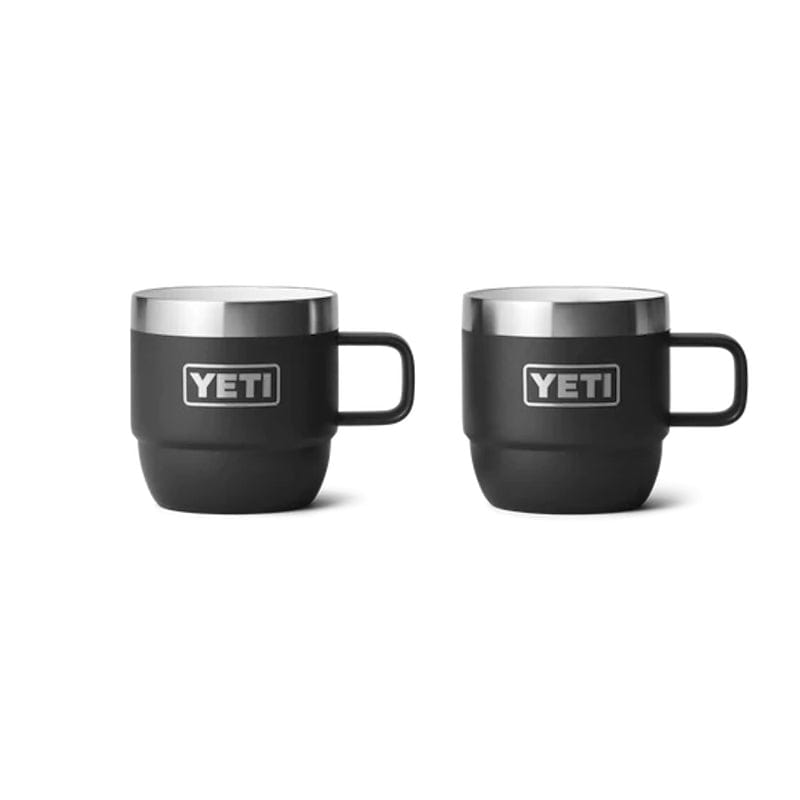 YETI Rambler 6 oz Stackable Mugs black
