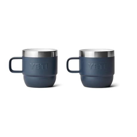 back of YETI Rambler 6 oz Stackable Mugs