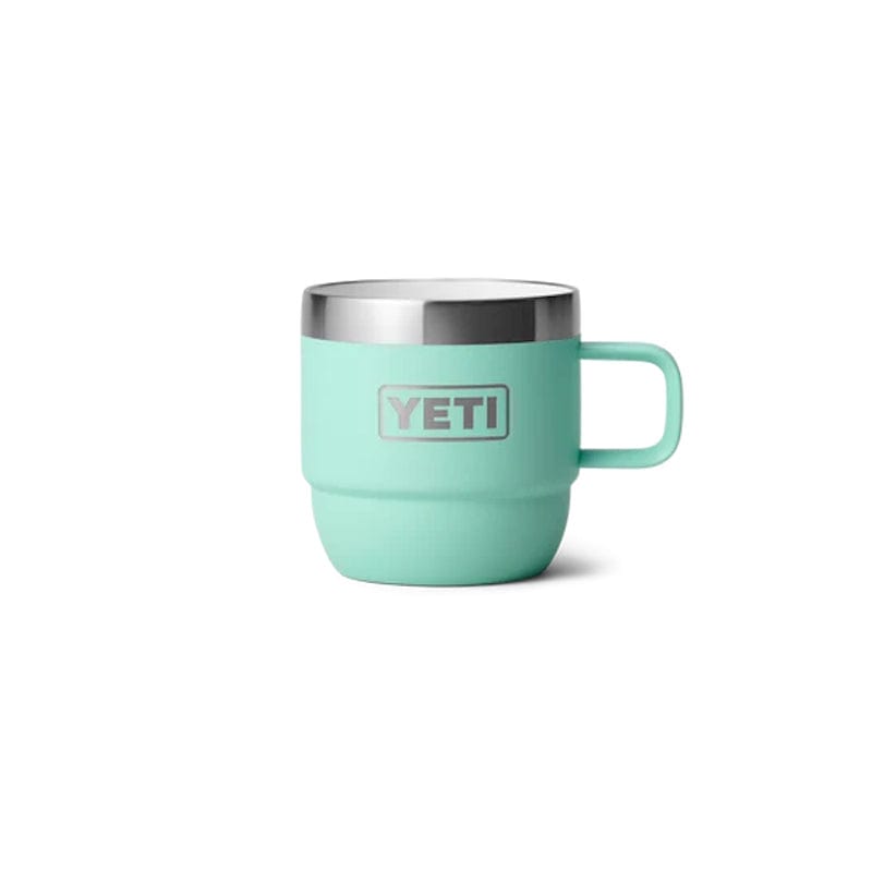 front view of one seafoam YETI Rambler 6 oz Stackable Mugs