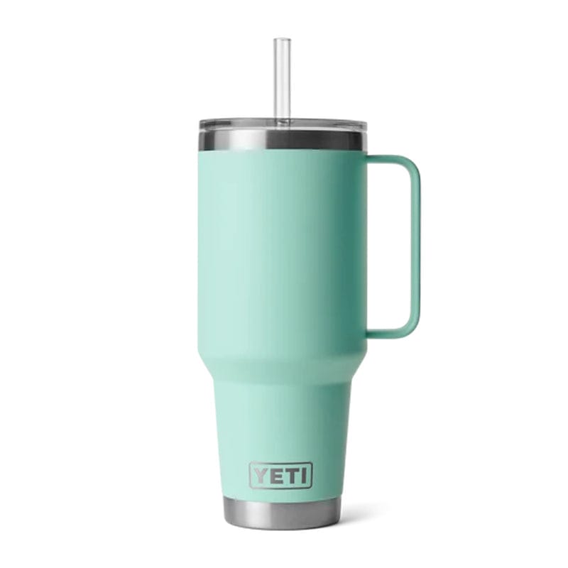 seafoam YETI Rambler 42 oz Straw Mug