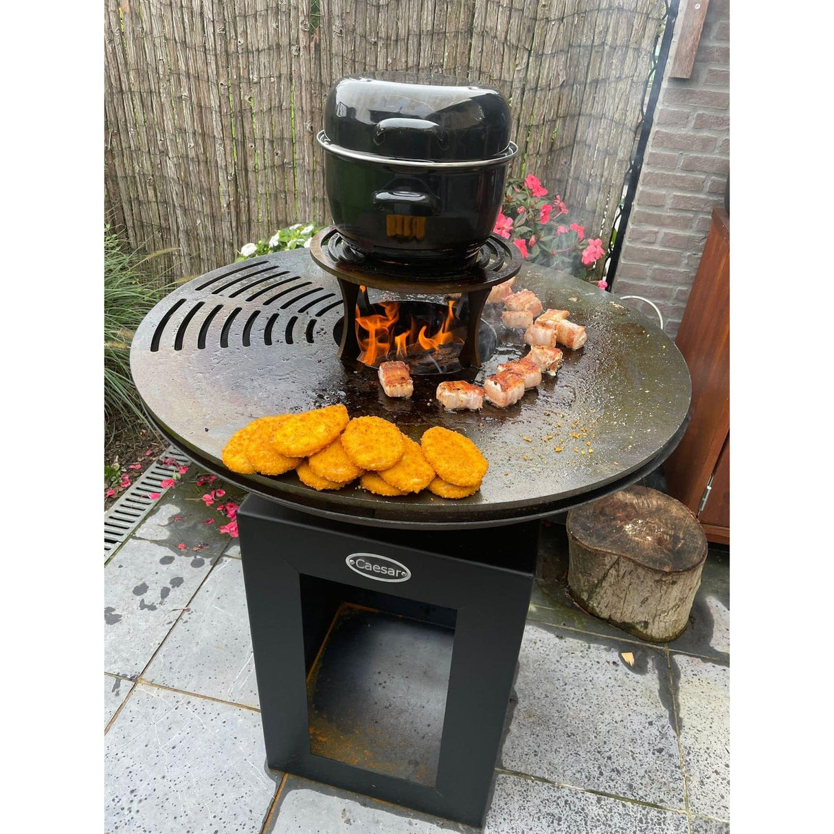 Caesar BBQ 80cm Deluxe UK Edition - Black