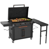 Blackstone | Culinary Series | 36 Inch Gas Griddle with Folding Side Table and Cabinet