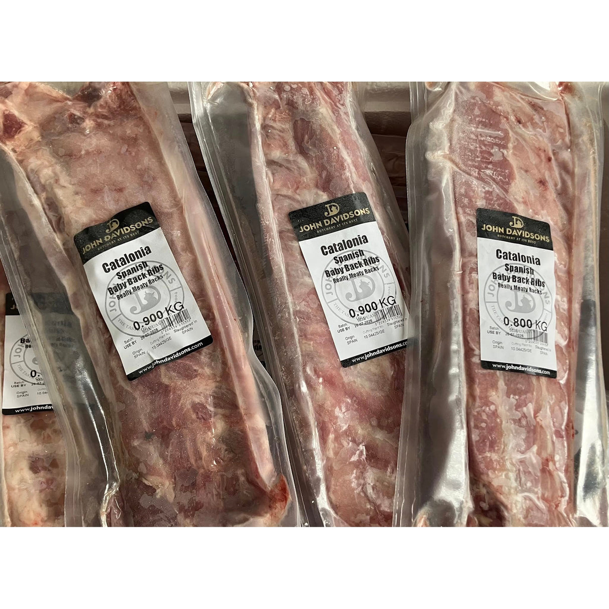 John Davidsons | Frozen Raw Meat | Baby Back Ribs – Really Meaty Catalonia