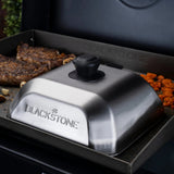 Blackstone Medium Square Basting Cover on a grill