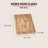 Weber | Western Red Cedar Portion Grilling Planks