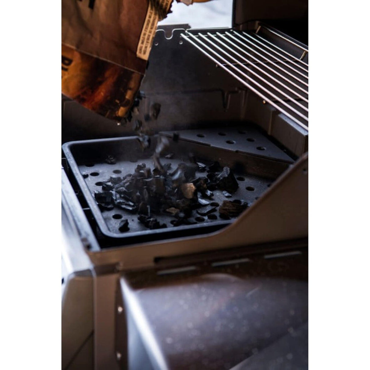 Napoleon | Cast Iron Charcoal and Smoker Tray