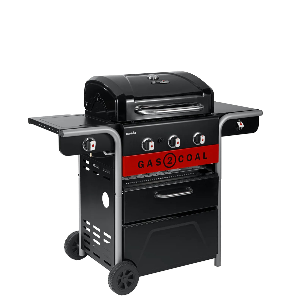 Char-Broil | Gas2Coal® 2.0 330 | 3+1-Burner Hybrid Grill