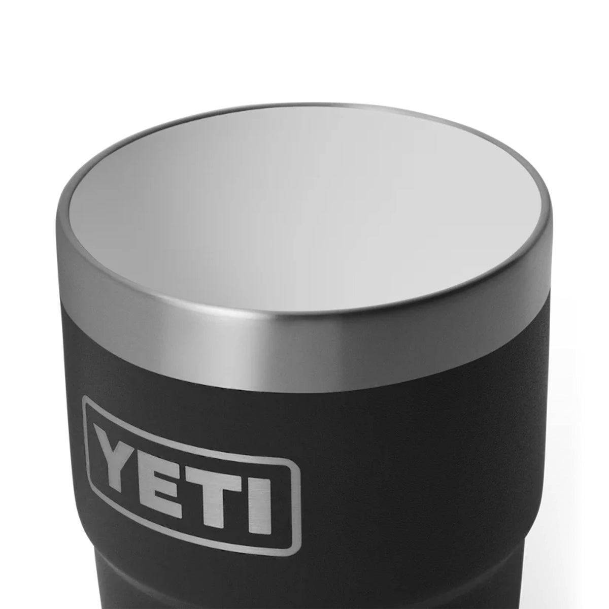 YETI | Rambler® 8 oz (236 ml) Stackable Cup With DuraSip™ Ceramic Lining | Black