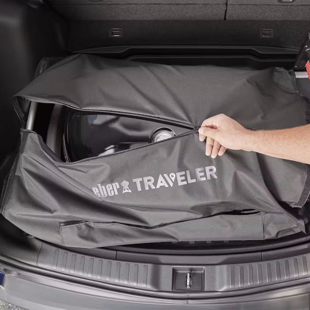 Weber Traveler Cargo Protector in a car