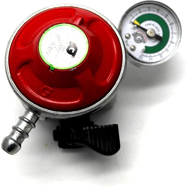 IGT Patio Gas Regulator With Pressure Gauge