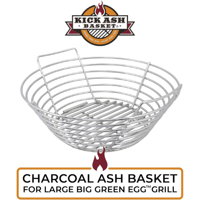 Kick Ash Basket Large Charcoal Basket  on white
