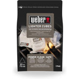 Weber | Lighter Cubes | Charcoal Igniter | 22 pieces