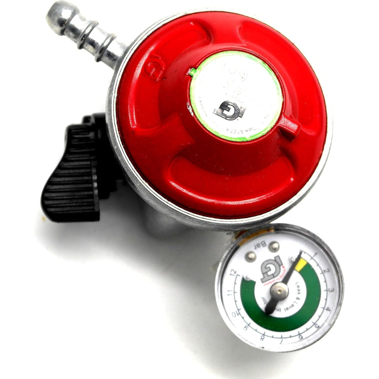 IGT Patio Gas Regulator With Pressure Gauge