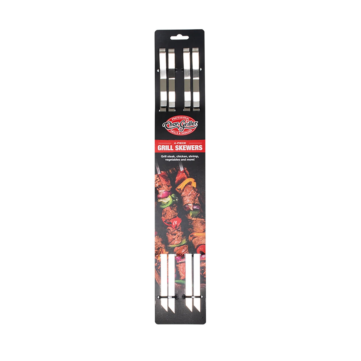 Char-Griller | 4 Piece Stainless Steel Skewers