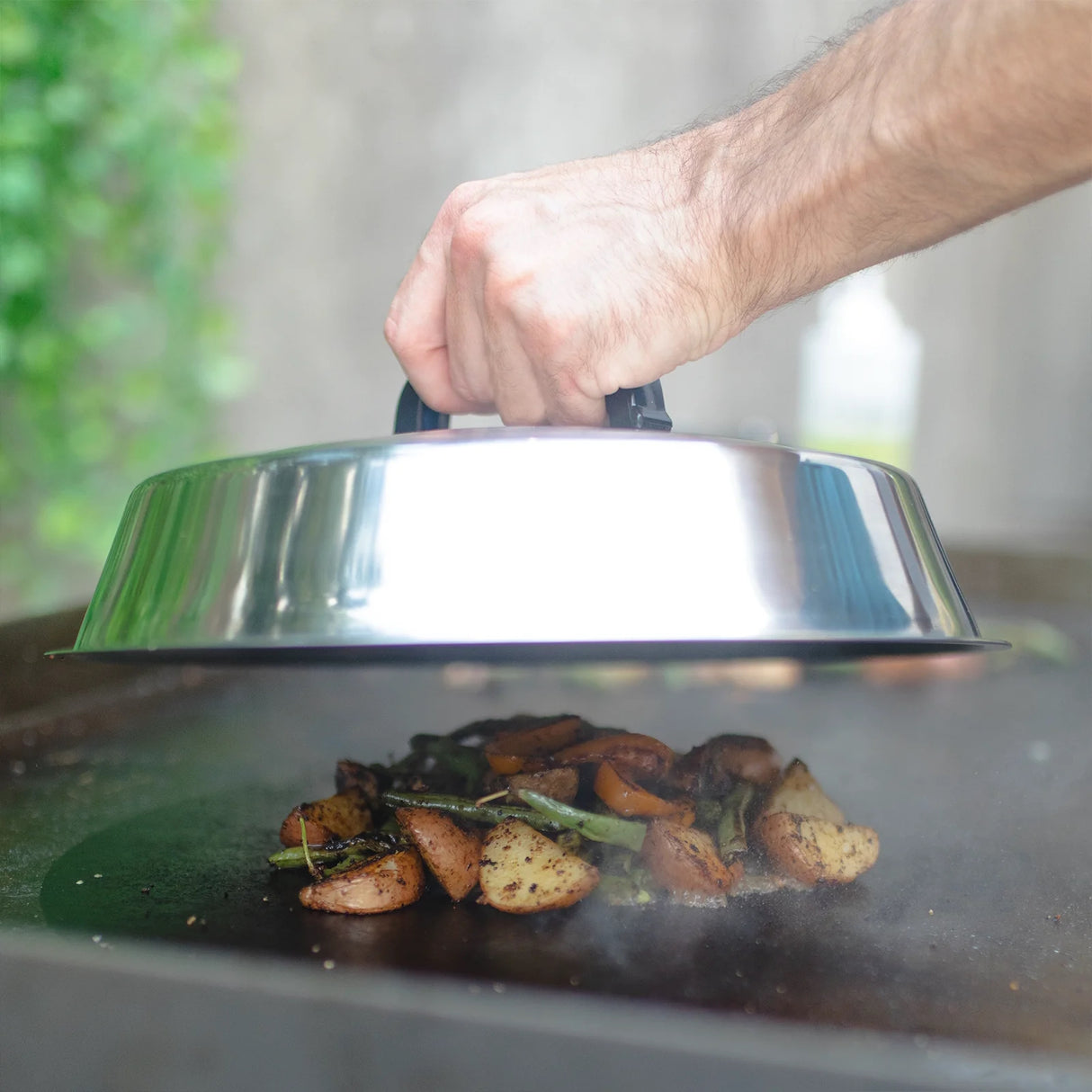 Char-Griller | Flat Iron™ Melting Dome | 12” Basting Cover