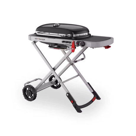 Weber Traveler Gas Barbecue angle