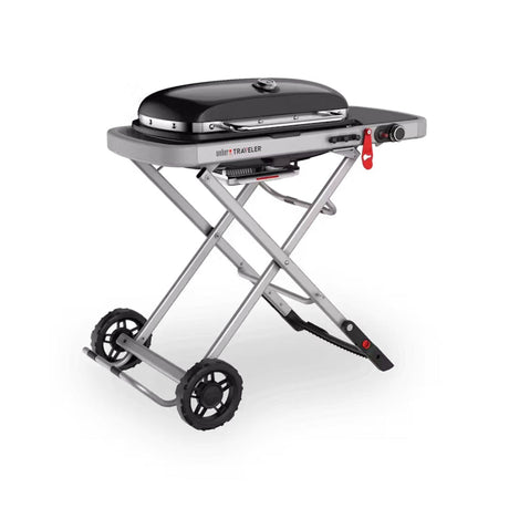 Weber Traveler Gas Barbecue side view