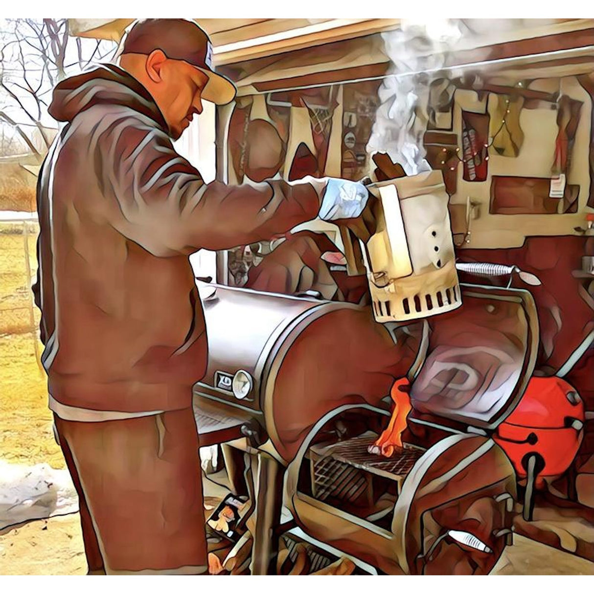 Char-Griller | Trigger Release Chimney Starter
