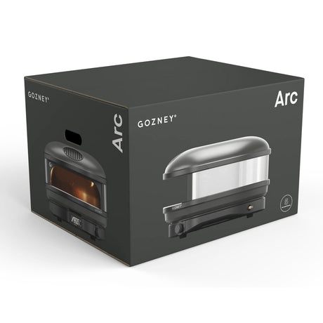 Compact Pizza Oven Off Black packaging box