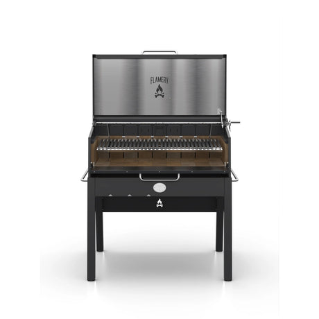 FLAMERY Large Asado Grill on Stand