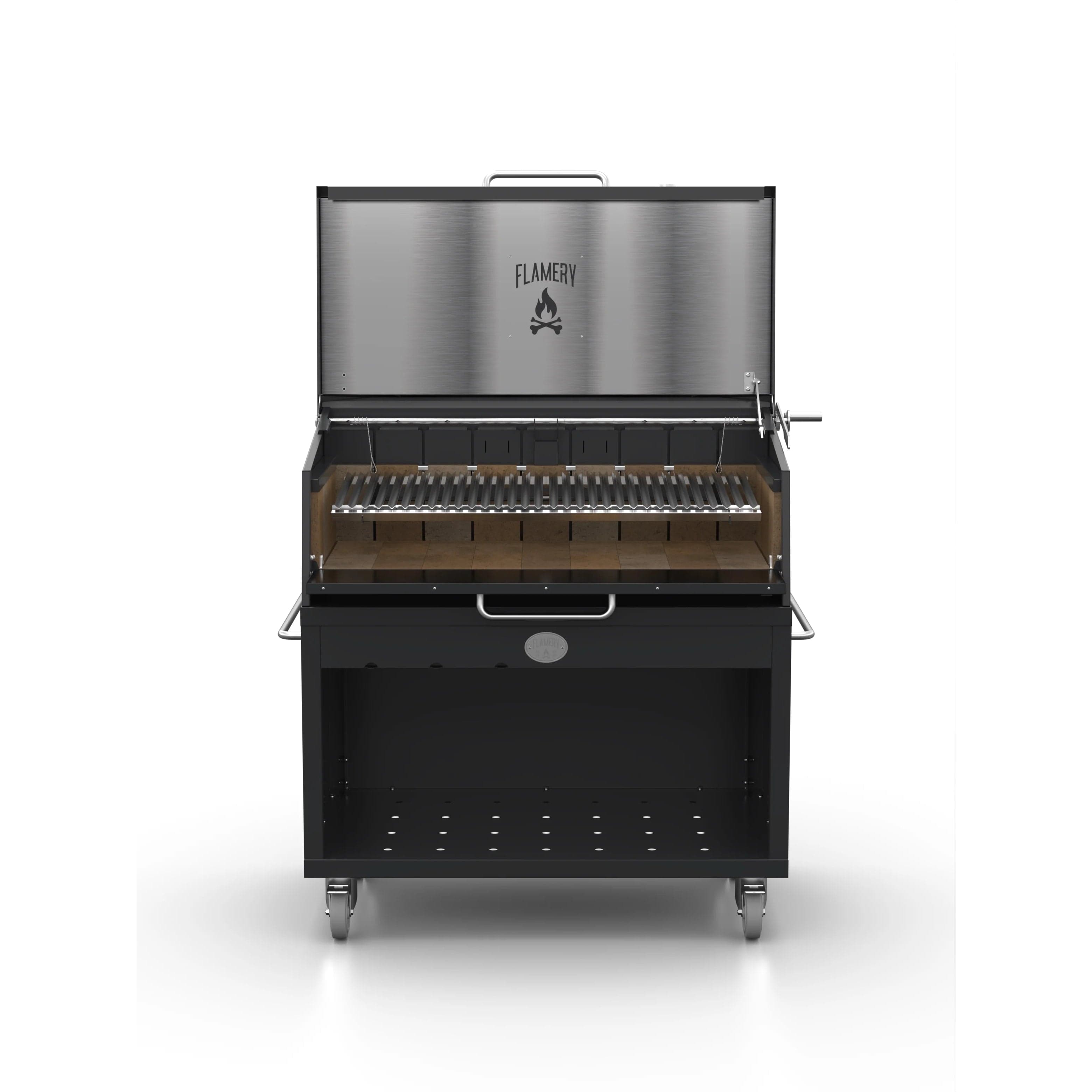 FLAMERY Asado PRO.2.2 Large Asado Grill on Trolley