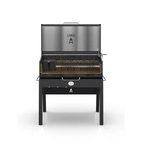 FLAMERY Large Asado Grill on Stand