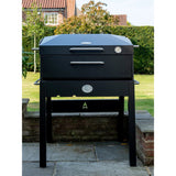 FLAMERY Small Asado Grill on Stand outdoors