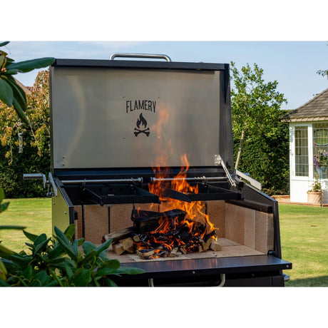 flame FLAMERY Large Asado Grill on Stand