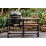 Big Green Egg | Modular Nest + Expansion Frame + Acacia Shelves Package