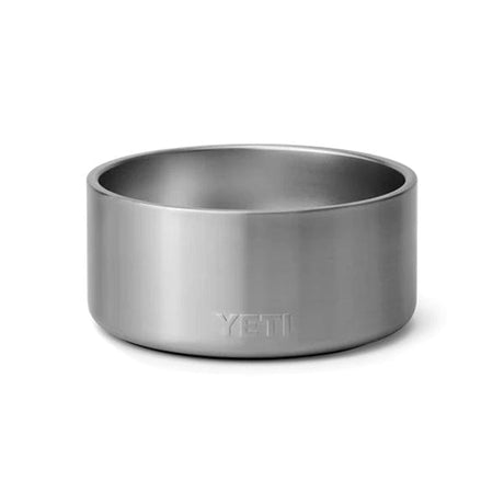 silver YETI  Boomer Dog Bowl