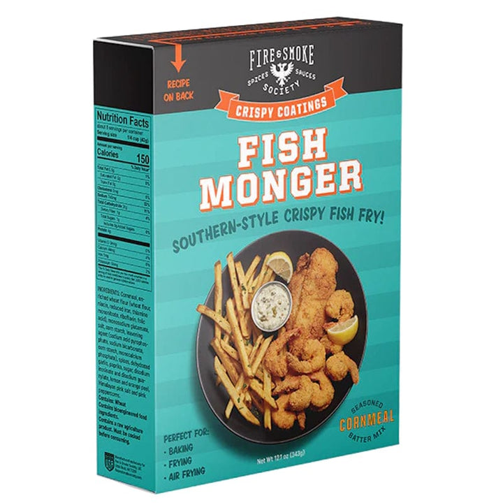 Fire & Smoke Society | Fish Monger Crispy / Air Fryer Coating Batter Mix