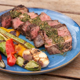 Al Frugoni Chimichurri Seasoning on grilled meat