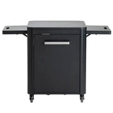 Cozze Outdoor Kitchen 1 Door Unit with shelves up