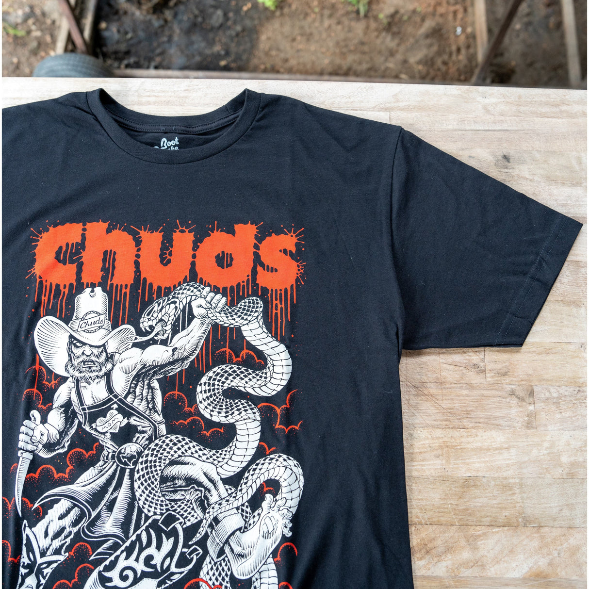 Chuds BBQ | Bootsnake Battle T-Shirt