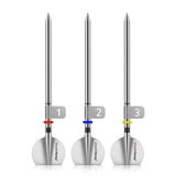 ChefsTemp | O-Ring 8 Pieces 4 Colors and Probe Number Clips Set for ProTemp 2 Plus Needle Probe