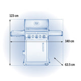 Napoleon Phantom Rogue SE 425 RSIB dimensions