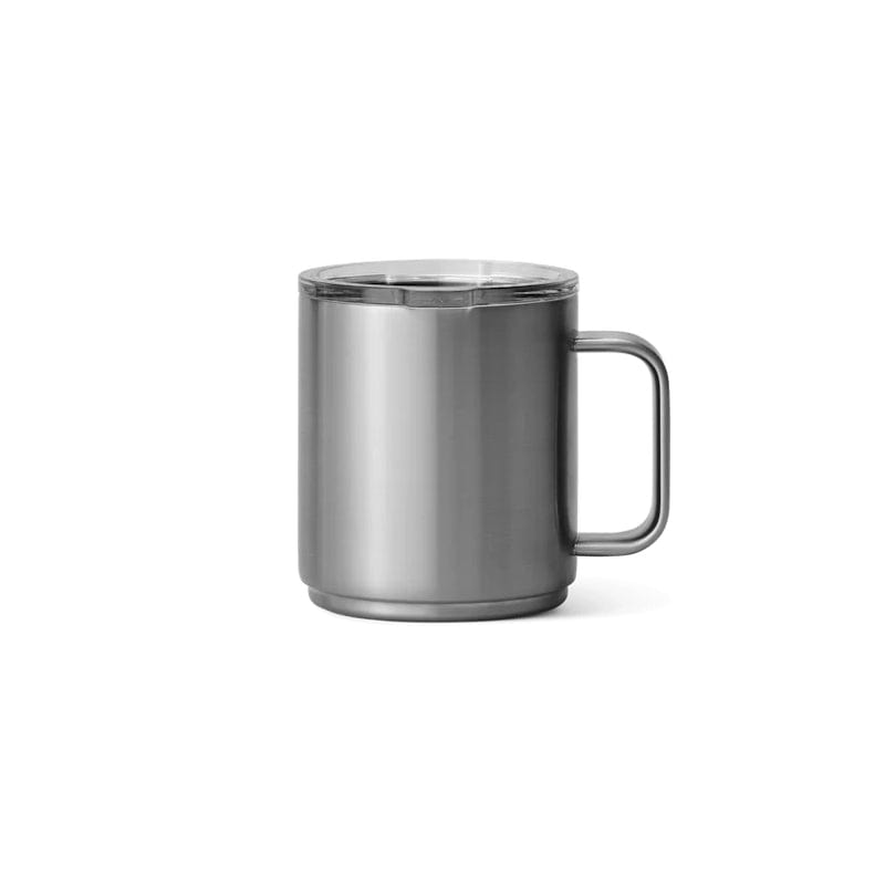 silver YETI Rambler 10oz Mug with Magslider Lid