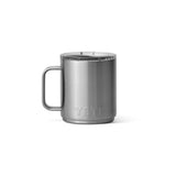 silver YETI Rambler 10oz Mug with Magslider Lid