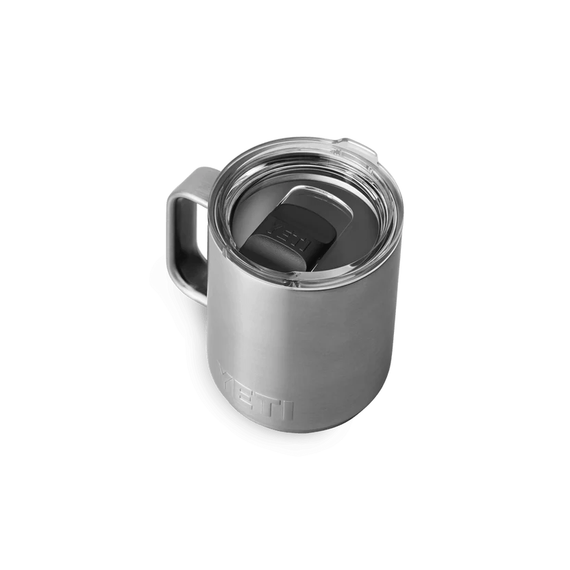 YETI | Rambler 10oz(296ml) Mug With Magslider Lid - Stainless Steel