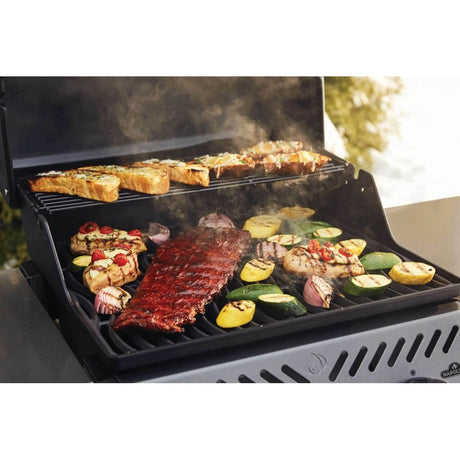 food on Napoleon Freestyle 365 3-Burner Gas Grill