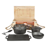 Cast Iron Cooking Set