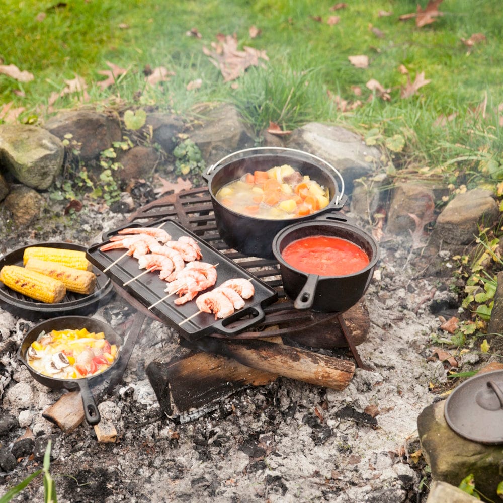 Cast Iron Cooking Set