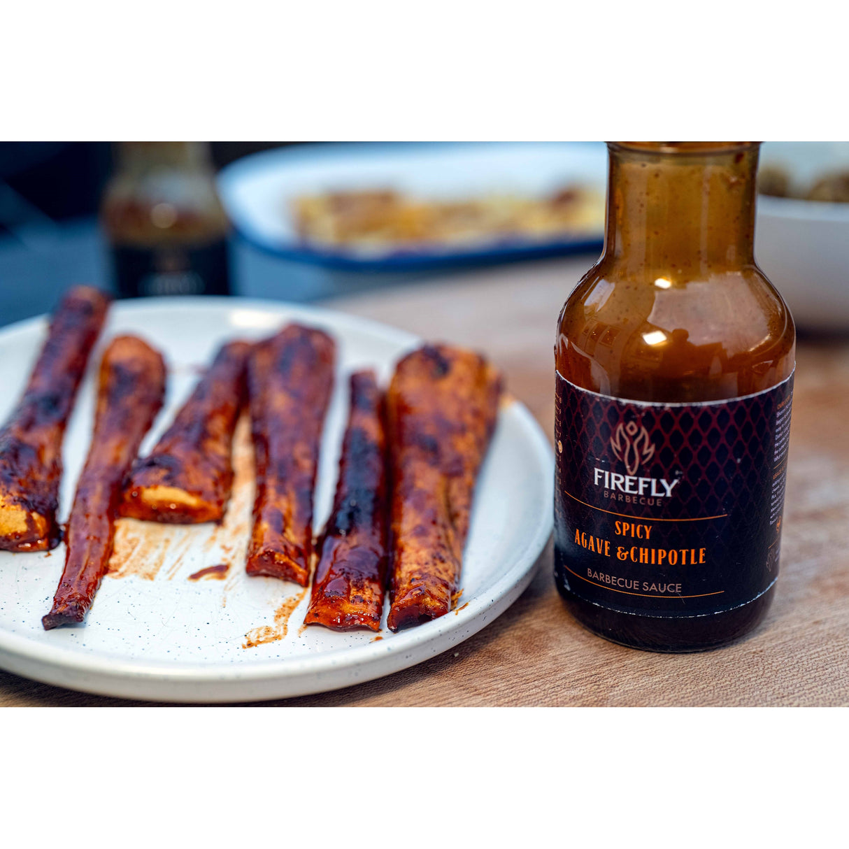 Firefly Barbecue |  Hot Agave Nectar with Chipotle BBQ Sauce | 250 ml