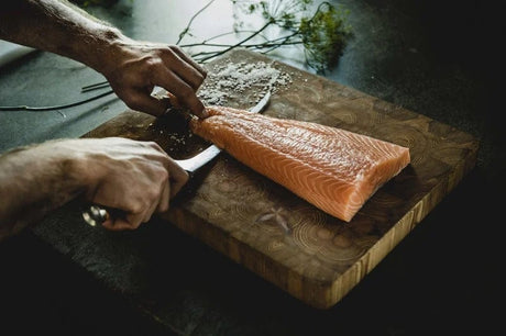 filleting with Fiskars Norden Filleting Knife