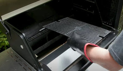 installing Smoke + Sear Grates on a Gravity Series® 800 Charcoal Grill