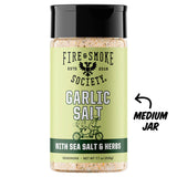 Fire & Smoke Society | Garlic Salt | All-Purpose Seasoning Blend