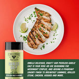 Fire & Smoke Society | Garlic Salt | All-Purpose Seasoning Blend